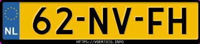 Kenteken afbeelding van 62NVFH, grijze BMW 5ER Reihe 530i