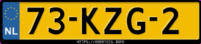 Kenteken afbeelding van 73KZG2, grijze BMW 1ER Reihe 116i