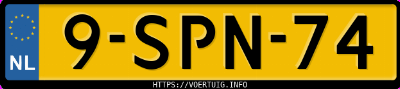 Kenteken afbeelding van 9SPN74, grijze BMW 328I Gran Turismo