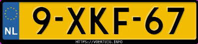 Kenteken afbeelding van 9XKF67, witte BMW Z Series Z4 Sdrive23i