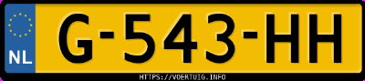 Kenteken afbeelding van G543HH, zwarte BMW 420I Gran Coupé