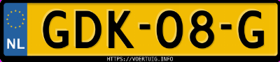 Kenteken afbeelding van GDK08G, grijze BMW Ix Xdrive50