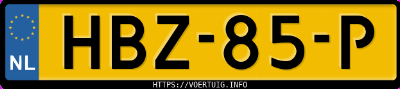 Kenteken afbeelding van HBZ85P, grijze BMW 530E Xdrive