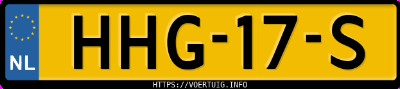 Kenteken afbeelding van HHG17S, grijze BMW 330E Touring Business Edition Plus