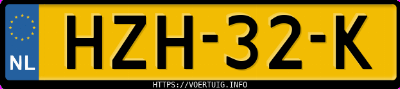 Kenteken afbeelding van HZH32K, grijze BMW 330E Xdrive Touring Business Edition Plus