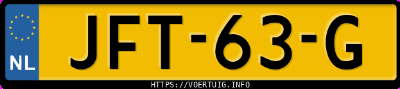 Kenteken afbeelding van JFT63G, zwarte BMW 220 Gran Coup&eacute;
