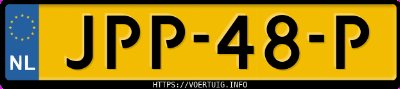Kenteken afbeelding van JPP48P, grijze BMW 330E
