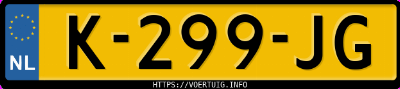 Kenteken afbeelding van K299JG, grijze BMW 530E Sedan Business Edition Plus