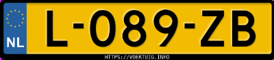 Kenteken afbeelding van L089ZB, grijze BMW Z4 Sdrive35is Sdrive35i