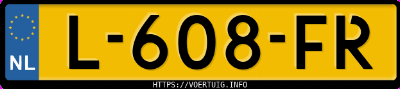 Kenteken afbeelding van L608FR, zwarte BMW 330E Sedan Business Edition Plus