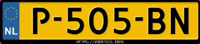 Kenteken afbeelding van P505BN, zwarte BMW X3 M40i