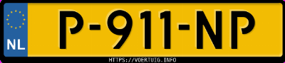 Kenteken afbeelding van P911NP, grijze BMW X6 Xdrive40i