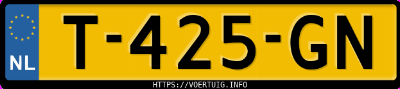 Kenteken afbeelding van T425GN, zwarte BMW M2 Coupé