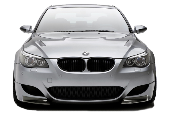 Afbeelding van 1XDL90, grijze BMW M5 sedan