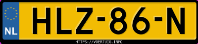 Kenteken afbeelding van HLZ86N, grijze Byd Seal U Dm-I Boost