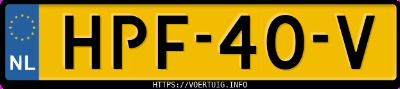 Kenteken afbeelding van HPF40V, witte Byd Dolphinsurf Dolphin Surf