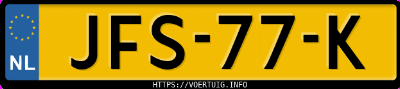 Kenteken afbeelding van JFS77K, grijze Byd Seal U Dm-I Design