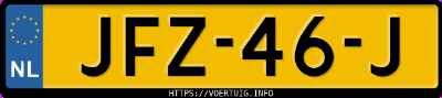 Kenteken afbeelding van JFZ46J, zwarte Byd Seal 6 Dm-I Touring