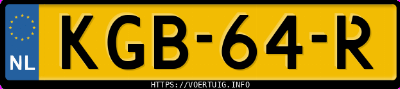Kenteken afbeelding van KGB64R, grijze Byd Seal Comfort
