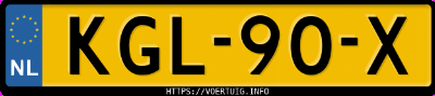 Kenteken afbeelding van KGL90X, zwarte Byd Seal U Dm-I Boost