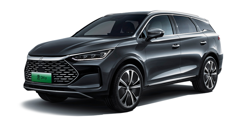 Afbeelding van HZP91P, zwarte Byd Tang Ev Flagship mpv