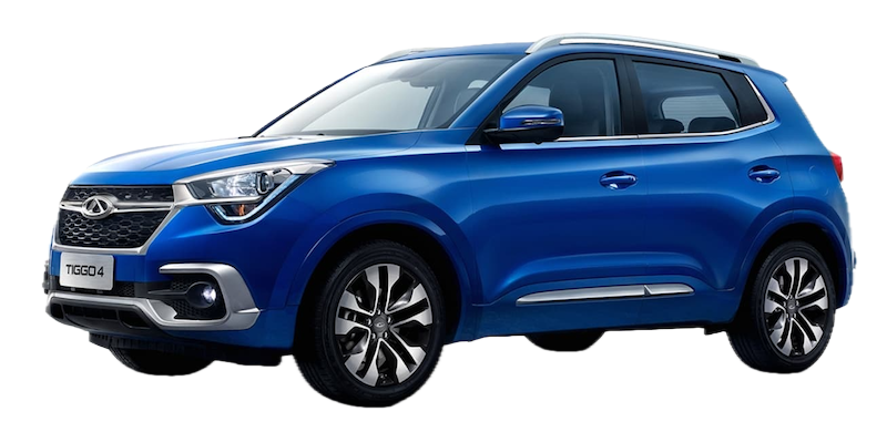 Afbeelding van KDJ79X, grijze Chery TIGGO4 Hybrid hatchback