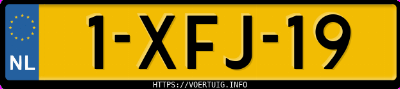 Kenteken afbeelding van 1XFJ19, grijze Citroën C4 1.2i Sst