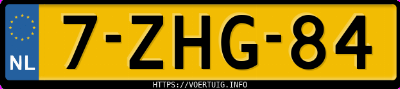 Kenteken afbeelding van 7ZHG84, zwarte Citroën C4 Cactus 1.5 Hdi