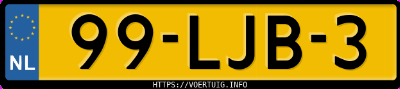 Kenteken afbeelding van 99LJB3, groene Citroën C1