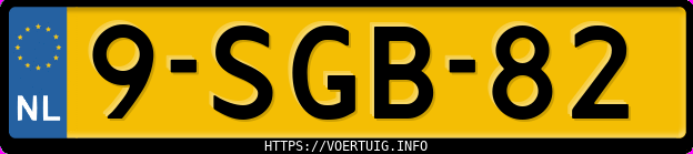 Kenteken afbeelding van 9SGB82, grijze Citroen C3
