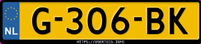 Kenteken afbeelding van G306BK, grijze Citroën C4 Cactus 1.2 Stt