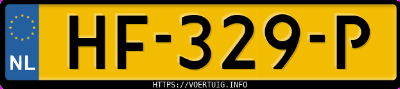 Kenteken afbeelding van HF329P, grijze Citroën C4 Cactus 1.2 Stt