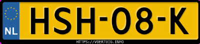Kenteken afbeelding van HSH08K, grijze Cupra Formentor Vz E-Hybrid 1.4