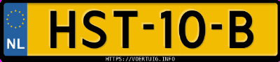 Kenteken afbeelding van HST10B, grijze Cupra Terramar E-Hybrid