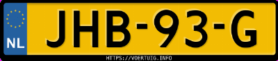 Kenteken afbeelding van JHB93G, zwarte Cupra Formentor 1.5tsi