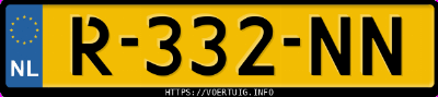Kenteken afbeelding van R332NN, grijze Cupra Born 150 Kw 58/62 Kwh Rwd 58
