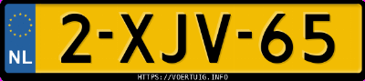 Kenteken afbeelding van 2XJV65, grijze Dacia Duster