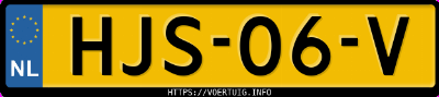 Kenteken afbeelding van HJS06V, groene Dacia Bigster Hybrid 155