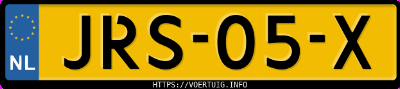 Kenteken afbeelding van JRS05X, grijze Dacia Duster 1.2tce Mhev