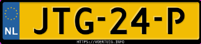 Kenteken afbeelding van JTG24P, grijze Dacia Bigster Hybrid 155
