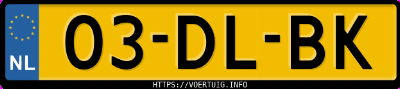 Kenteken afbeelding van 03DLBK, rode Fiat Barchetta