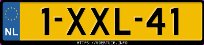 Kenteken afbeelding van 1XXL41, grijze Fiat 500 1.2 8v