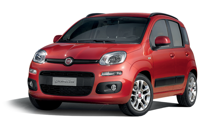 Afbeelding van 56RKNN, rode Fiat Panda 12 hatchback