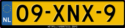 Kenteken afbeelding van 09XNX9, zwarte Ford Grand C-Max 1.6