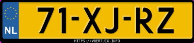 Kenteken afbeelding van 71XJRZ, grijze Ford Mondeo 2.5 Turbo