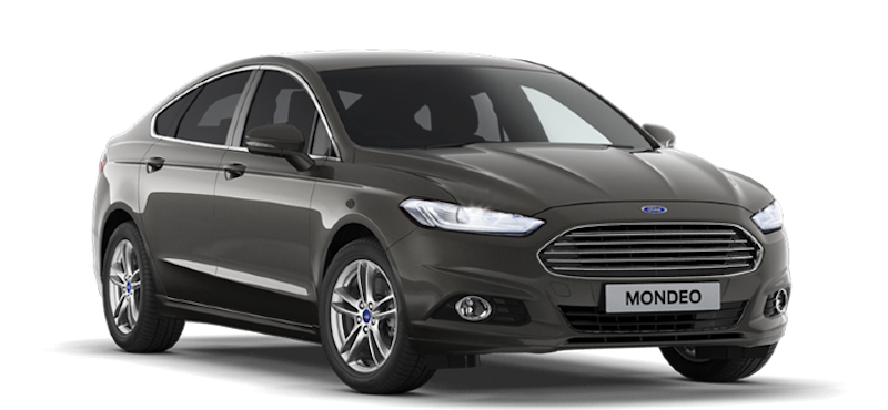 Afbeelding van 16XSXD, grijze Ford Mondeo 2.5 Turbo sedan