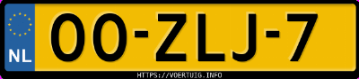 Kenteken afbeelding van 00ZLJ7, grijze Honda Jazz 1.2i