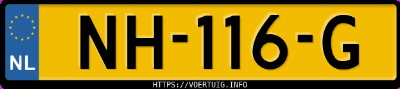 Kenteken afbeelding van NH116G, grijze Honda HR-V 1.5i