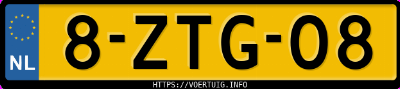 Kenteken afbeelding van 8ZTG08, grijze Hyundai Getz