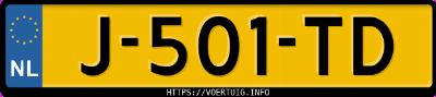 Kenteken afbeelding van J501TD, grijze Hyundai Kona 1.6 Gdi Hev